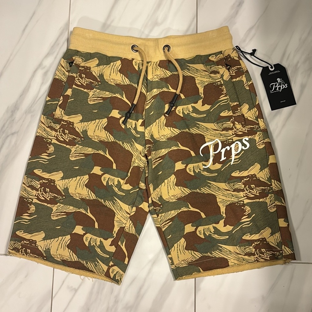 Men’s PRPS Camo Fleece Shorts